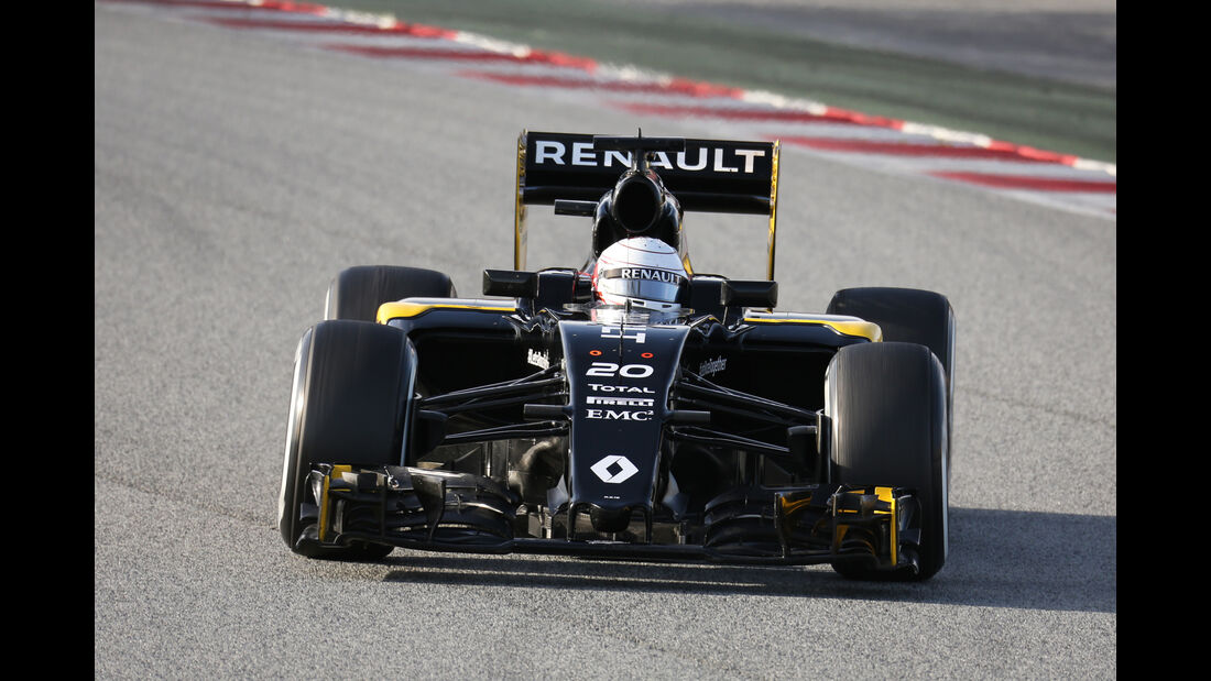 Kevin Magnussen - Renault - Barcelona - Formel 1-Test - 1. März 2016