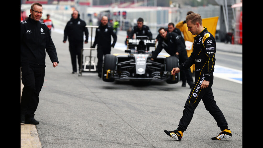 Kevin Magnussen - Renault F1 - Formel 1 - Test - Barcelona - 2. März 2016
