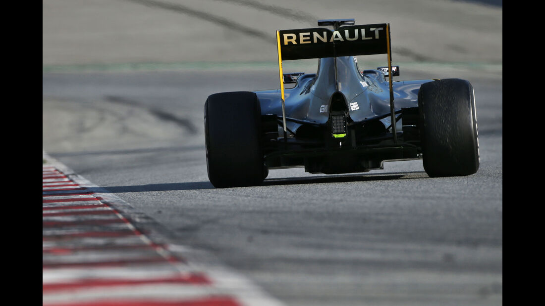 Kevin Magnussen - Renault F1 - Formel 1-Test - Barcelona - 25. Februar 2016