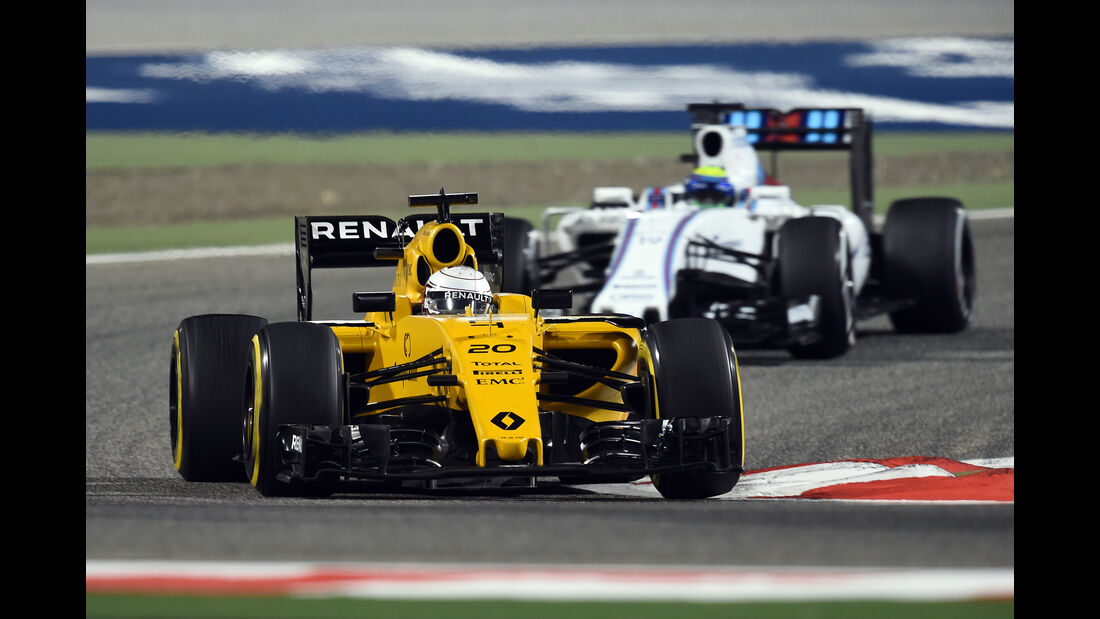 Kevin Magnussen - Renault - Formel 1 - GP Bahrain - 1. April 2016