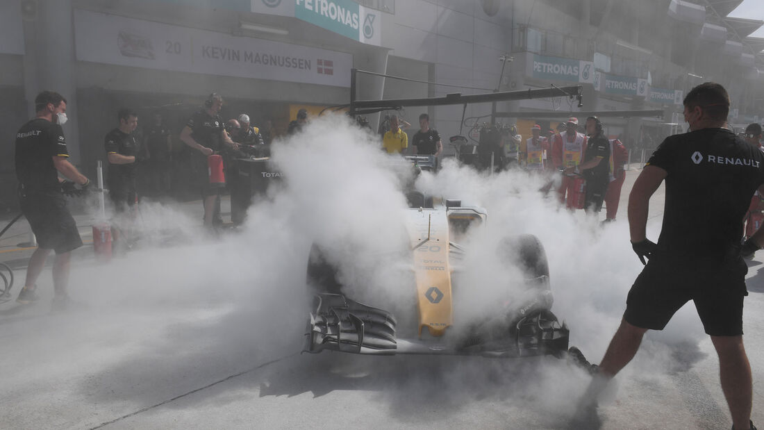 Kevin Magnussen - Renault - Formel 1 - GP Malaysia - Freitag - 30.9.2016