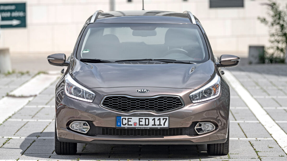 Kia Cee´d 1.6 GDI, Frontansicht