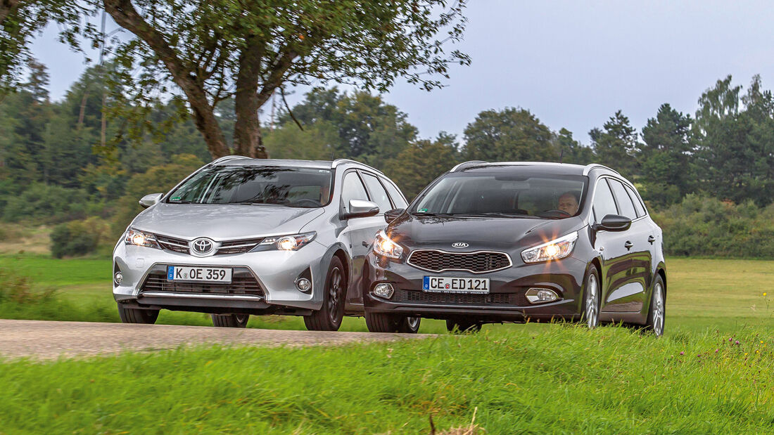 Kia Cee´d, Toyota Auris