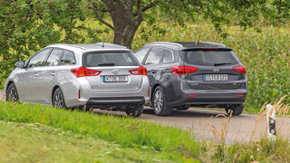 Kia Cee´d, Toyota Auris