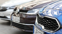 Kia Ceed 1.4 T-GDI, Opel Astra 1.4 DI Turbo, VW Golf 1.5 TSI Act, Exterieur