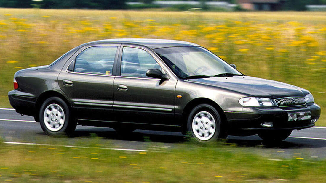 Kia Clarus I, Baujahr 1996 bis 1999 Technische Daten zu allen