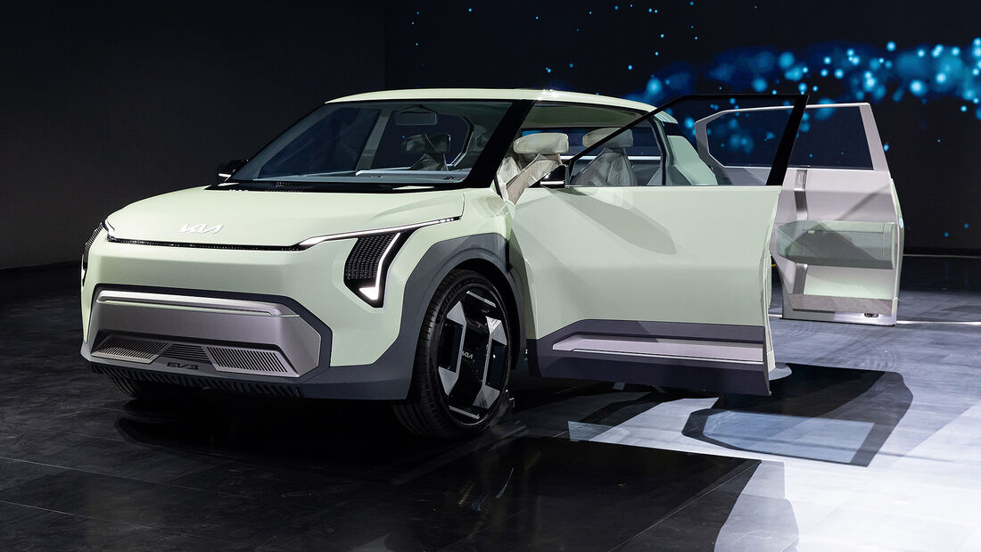 Kia Concept EV3: Elektro-SUV debütiert beim EV Day