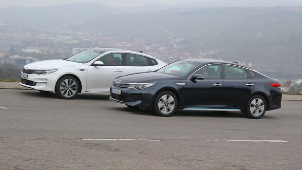 Kia Optima 1.7 CRDi, Kia Optima 2.0 GDI Plug-in