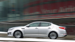 Kia Optima 1.7 CRDi Spirit, Seitenansicht