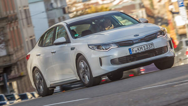 Kia Optima 2.0 GDI Plug-in, Frontansicht