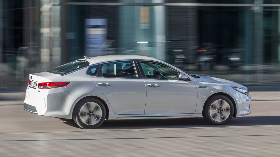 Kia Optima 2.0 GDI Plug-in, Seitenansicht