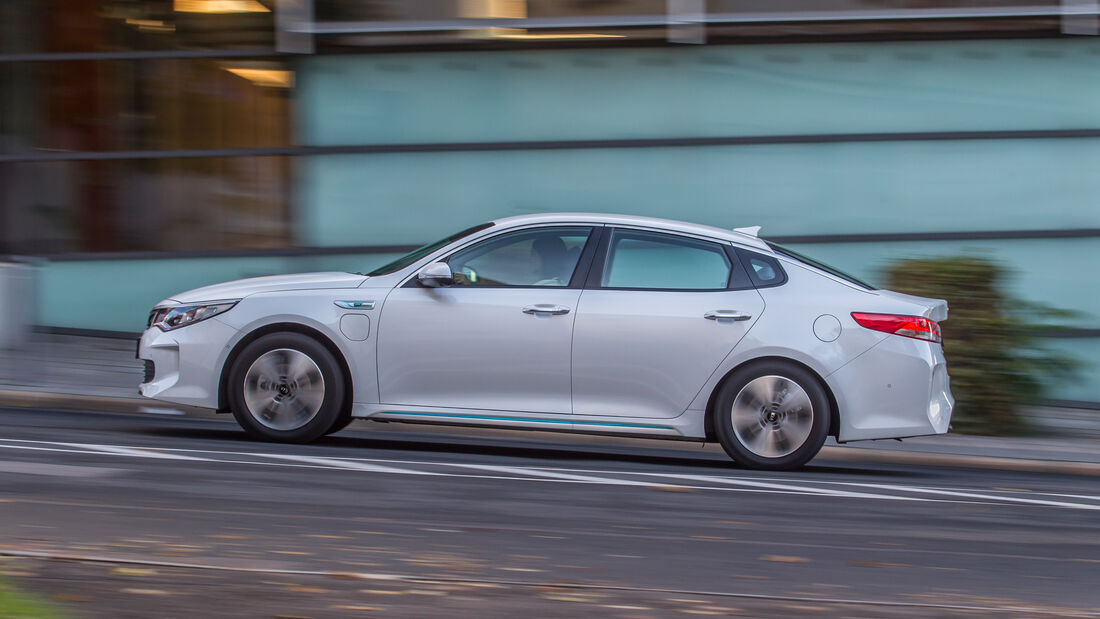 Kia Optima 2.0 GDI Plug-in, Seitenansicht