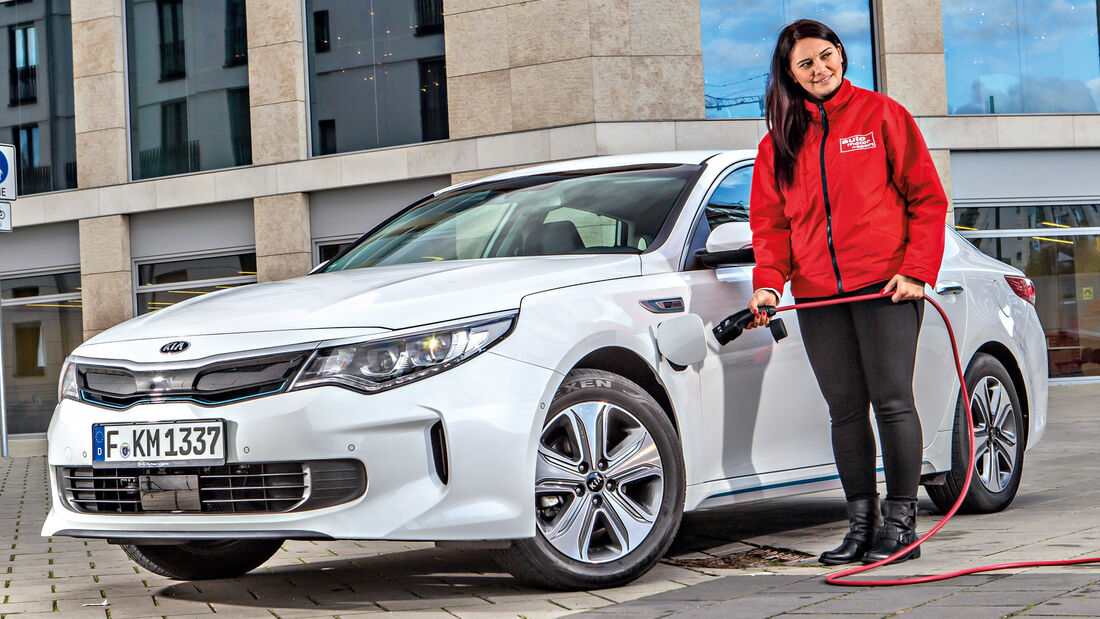 Kia Optima 2.0 GDI Plug-in, Seitenansicht