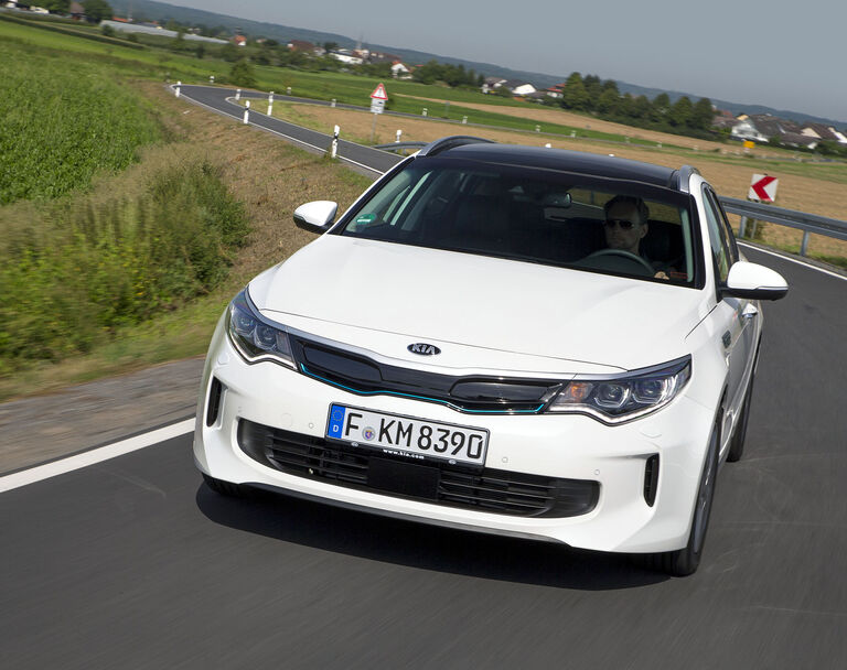 Kia Optima Plug In Hybrid Sportswagon Erster Test Des