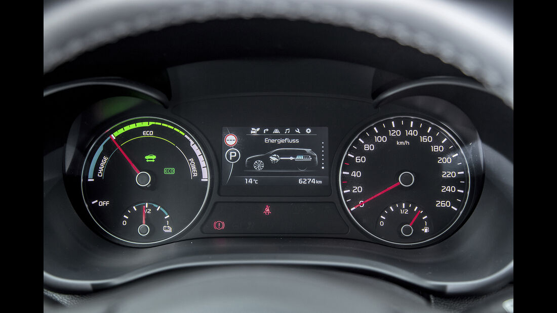 Kia Optima Sportswagon Plug-in-Hybrid, Interieur