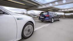 Kia Optima Sportswagon Plug-in-Hybrid, VW Passat Variant GTE, Exterieur