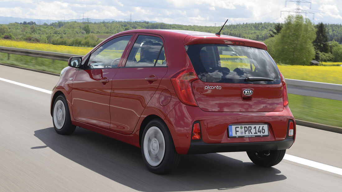 Kia Picanto 1.0 Edition, Heckansicht