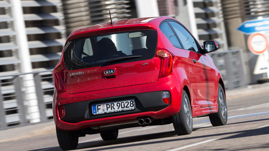 Kia Picanto 1.0 LPG, Heckansicht