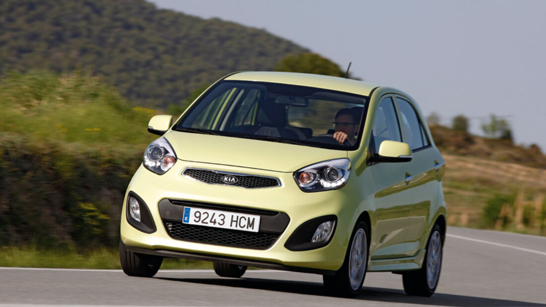 Kia Picanto 1.0, Vorderansicht