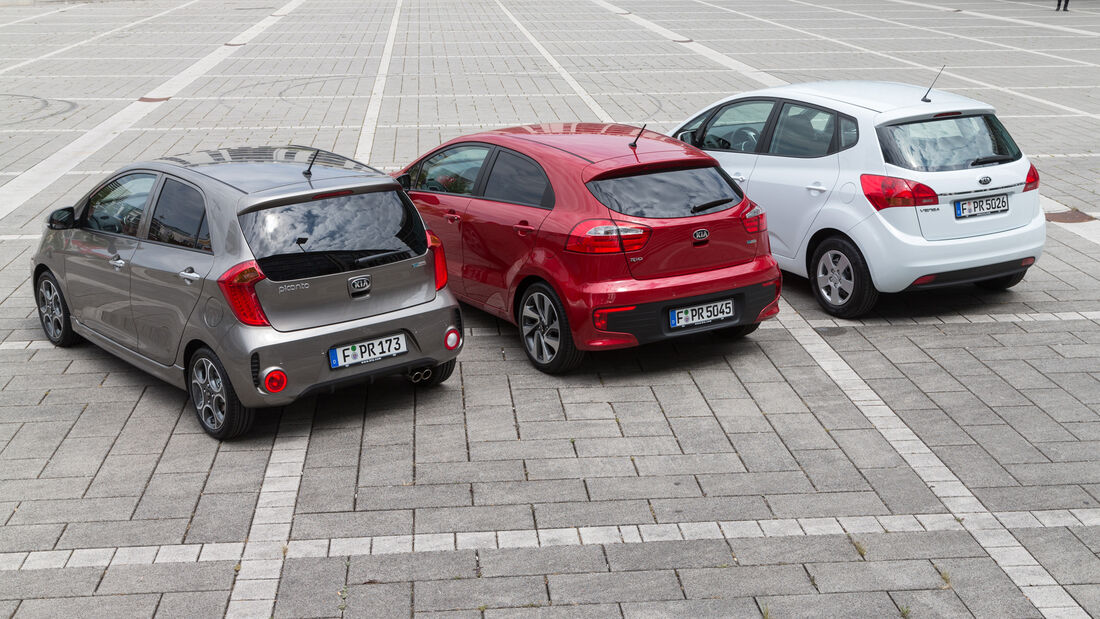 Kia Picanto 1.2 CVVT, Kia Rio 1.4 CVVT, Kia Venga 1.4 CVVT