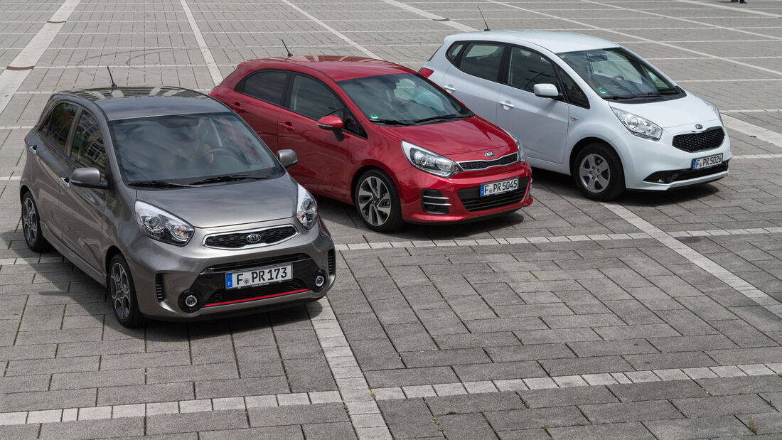 Kia Picanto 1.2 CVVT, Kia Rio 1.4 CVVT, Kia Venga 1.4 CVVT