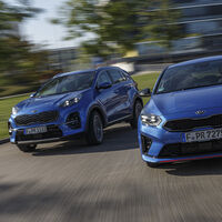 Kia ProCeed 1.6 T-GDI, Kia Sportage 1.6 T-GDI 4WD, Exterieur