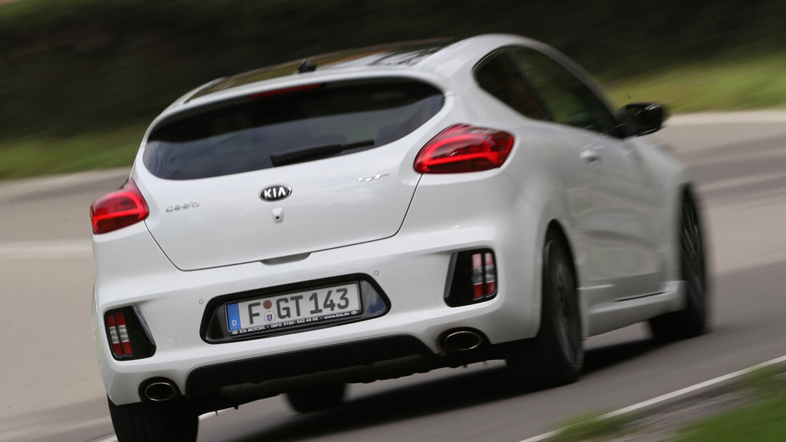 Kia Procee‘d GT, Heckansicht