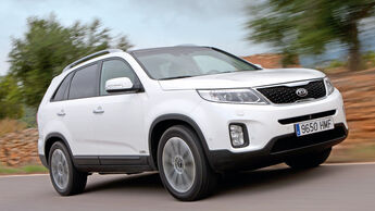 Kia Sorento, Frontansicht