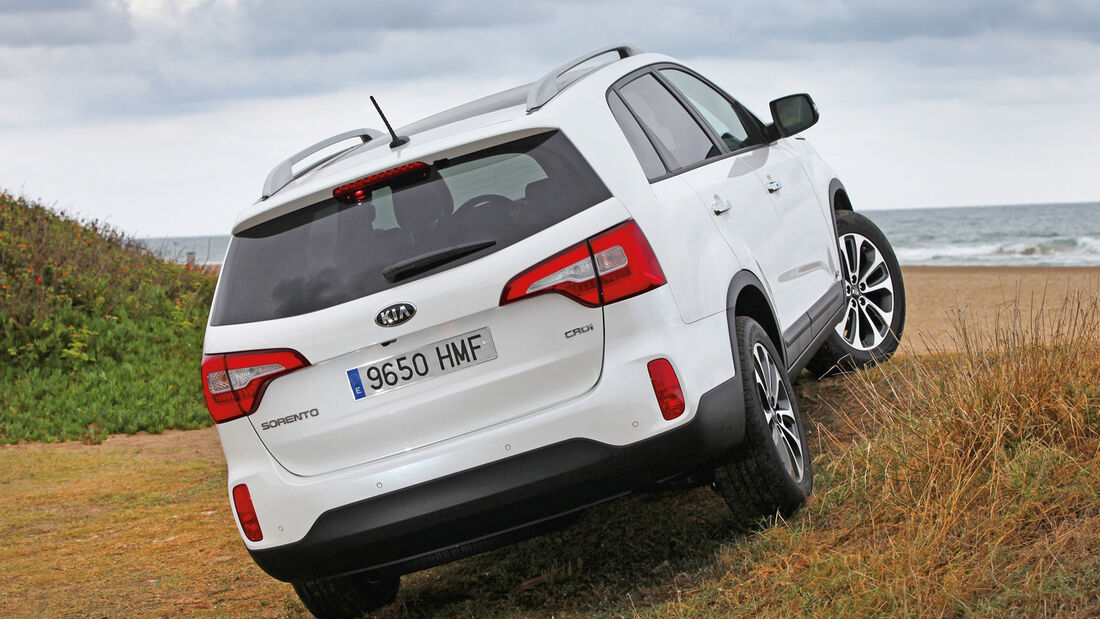 Kia Sorento, Heckansicht