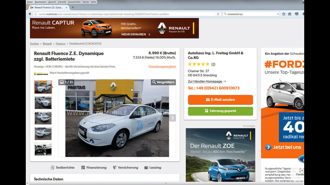 Kia Soul EV, Nissan Leaf, VW e-Golf, onlineverkauf
