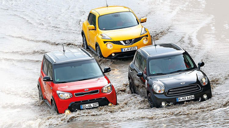 Kia Soul Mini Countryman Nissan Juke Im Vergleich Auto Motor Und Sport