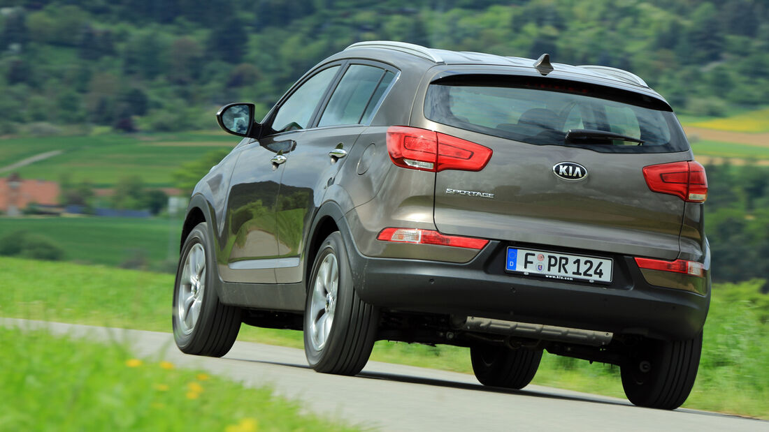 Kia Sportage 1.6 GDI, Heckansicht