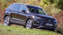 Kia Sportage, Mazda CX-5, Seat Ateca, Vergleichtest, ams052019