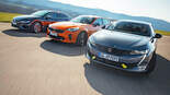 Kia Stinger GT, Peugeot 508 PSE, VW Arteon R, Exterieur