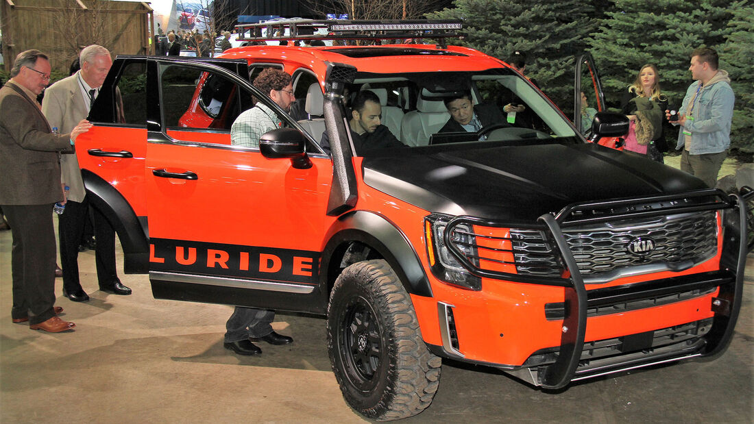 Kia Telluride Detroit Motor Show 2019