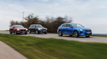 Kia Xceed 1.6 T-GDI Spirit, Mazda CX-30 Skyactiv-X 2.0 Selection, Mini Cooper S Countryman, Exterieur