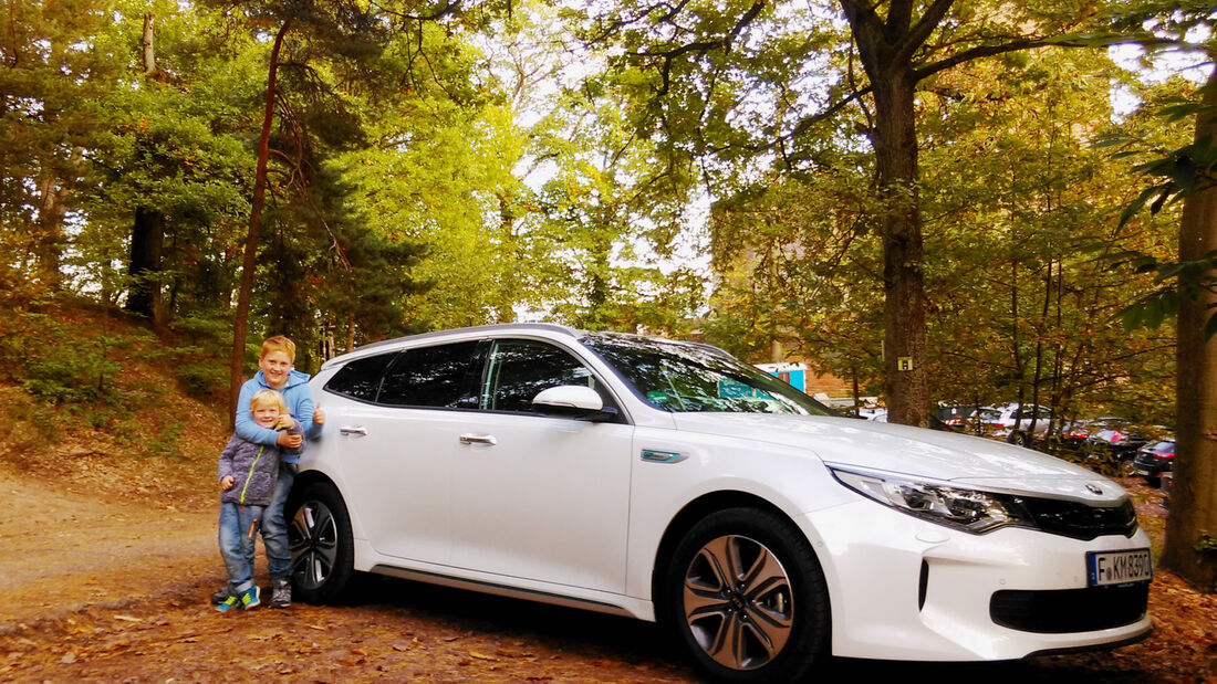 Kia goes Electric, Lesertestdrive, Kia Optima SW Hybrid, PHEV