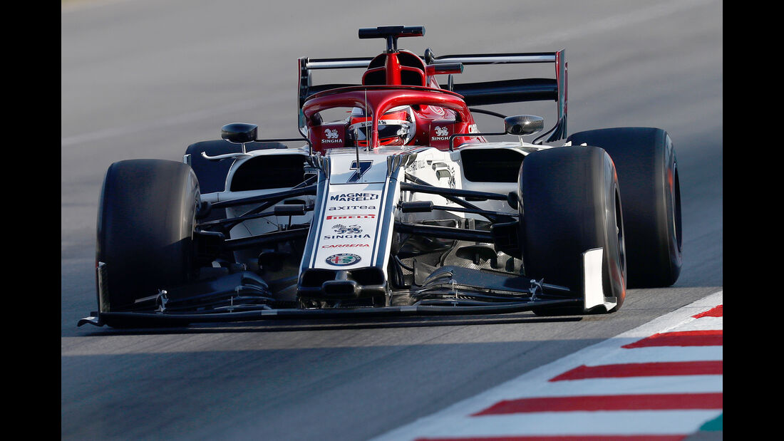 Kimi Räikkönen - Alfa Romeo - Barcelona - F1-Test - 01. März 2019