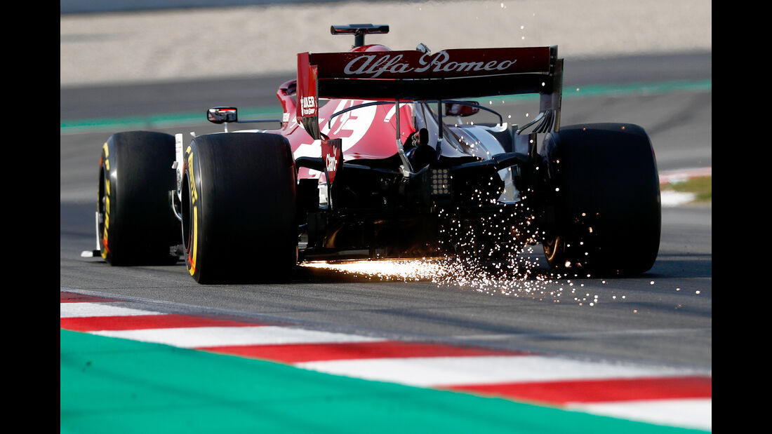 Kimi Räikkönen - Alfa Romeo - Barcelona - F1-Test - 01. März 2019