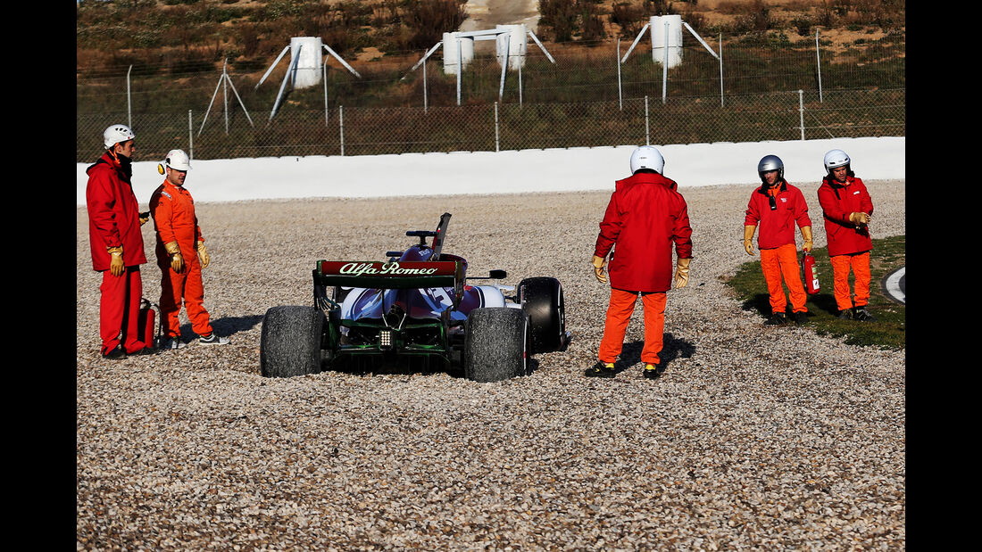 Kimi Räikkönen - Alfa Romeo - Barcelona - F1-Test - 18. Februar 2019