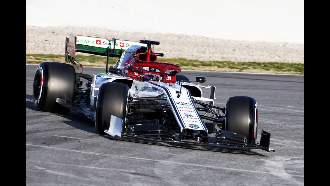 Kimi Räikkönen - Alfa Romeo - Barcelona - F1-Test - 18. Februar 2019