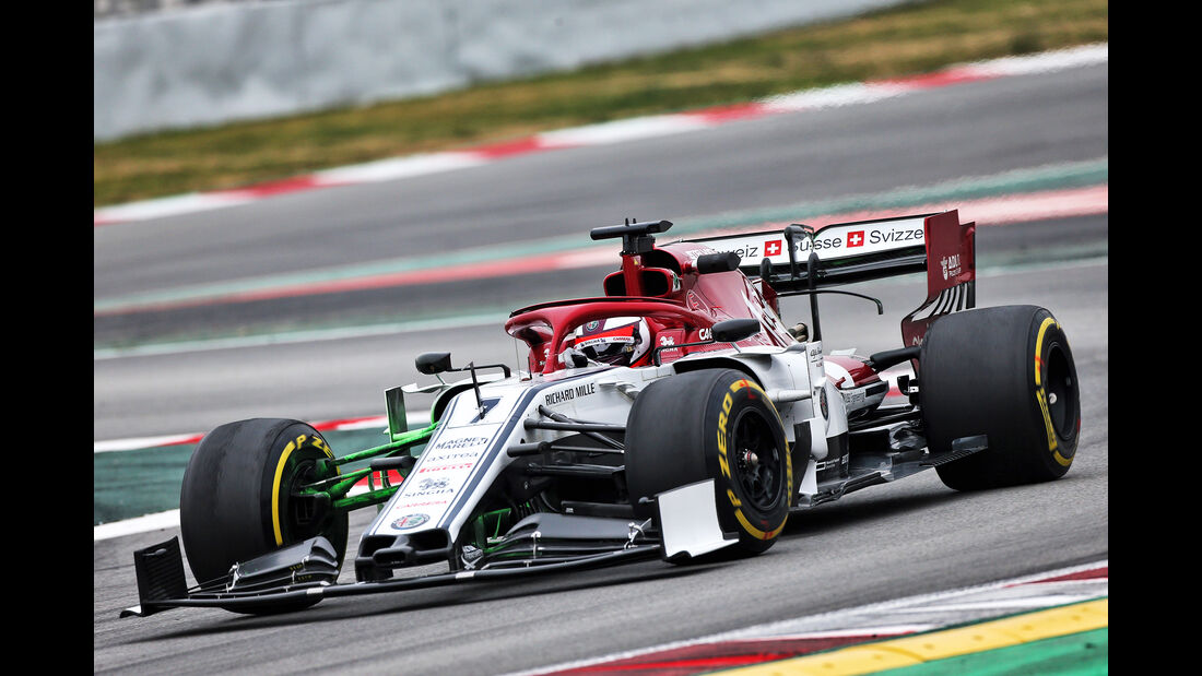 Kimi Räikkönen - Alfa Romeo - Barcelona - F1-Test - 20. Februar 2019