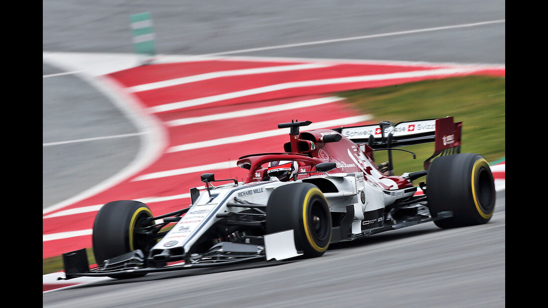 Kimi Räikkönen - Alfa Romeo - Barcelona - F1-Test - 20. Februar 2019