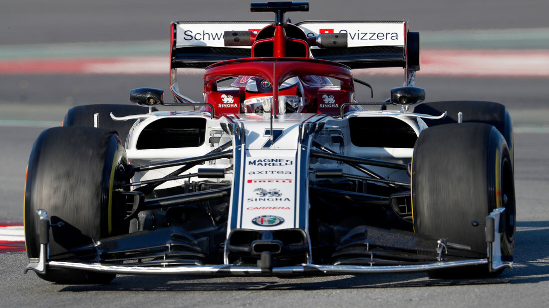 Kimi Räikkönen - Alfa Romeo - Barcelona - F1-Test - 27. Februar 2019