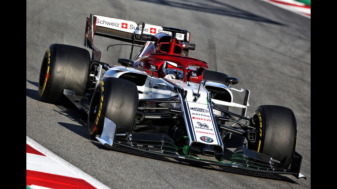 Kimi Räikkönen - Alfa Romeo - Barcelona - F1-Test - 27. Februar 2019