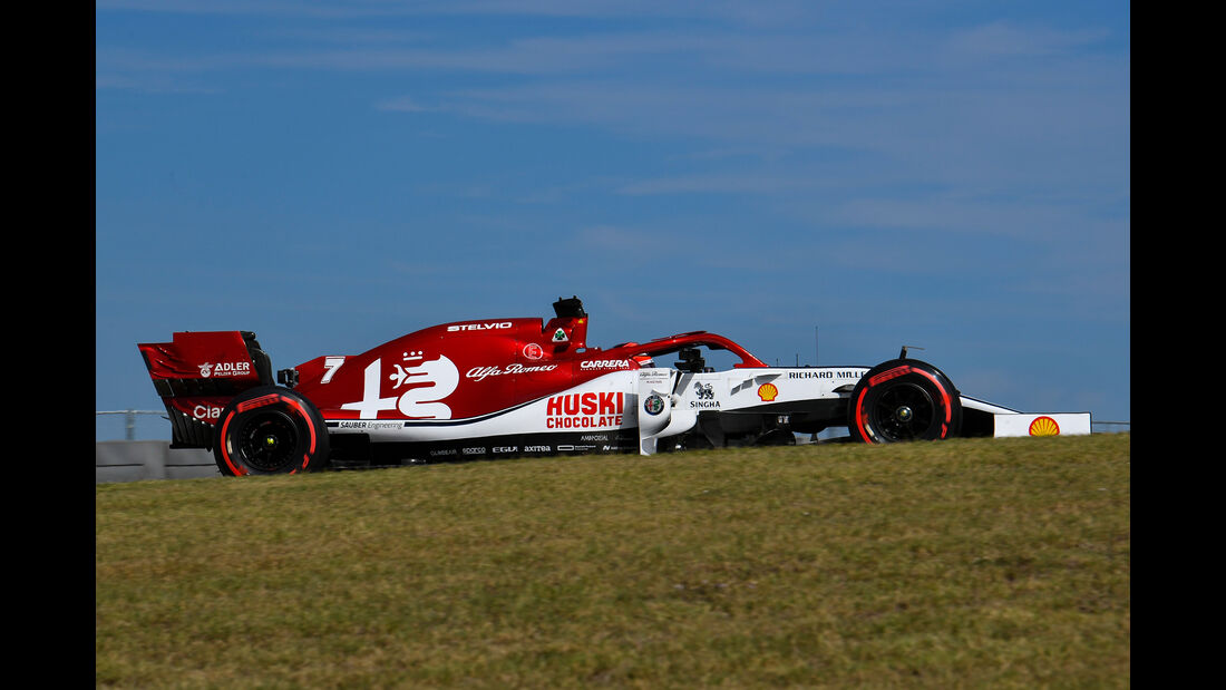 Kimi Räikkönen - Alfa Romeo  - Formel 1 - GP USA - Austin - 2. November 2019