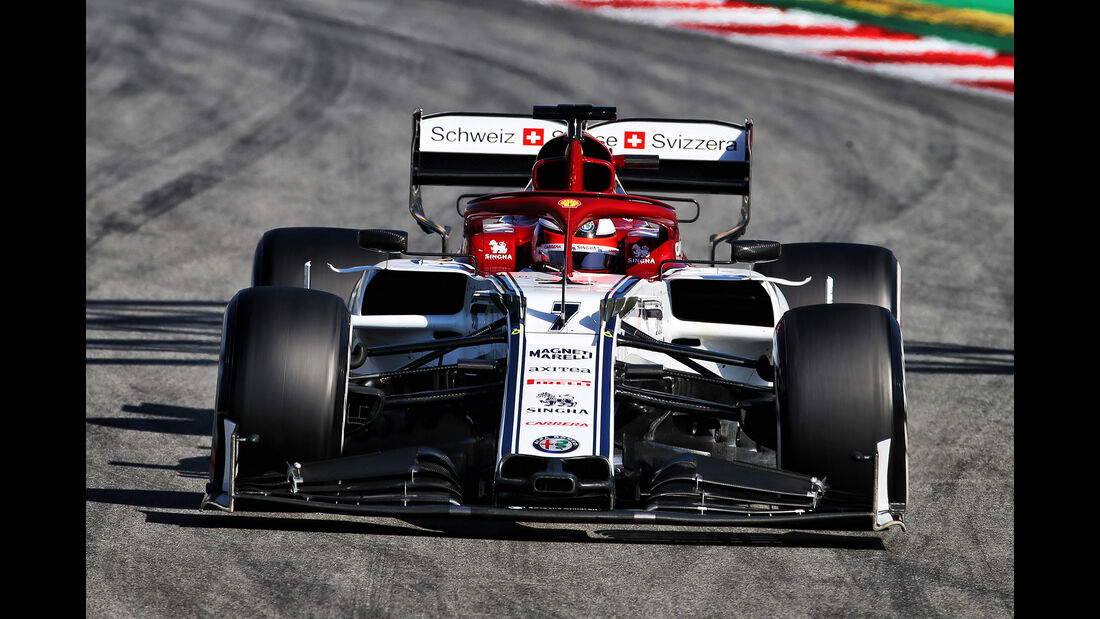 Kimi Räikkönen - Alfa Romeo - Formel 1 - Test - Barcelona - 15. Mai 2019