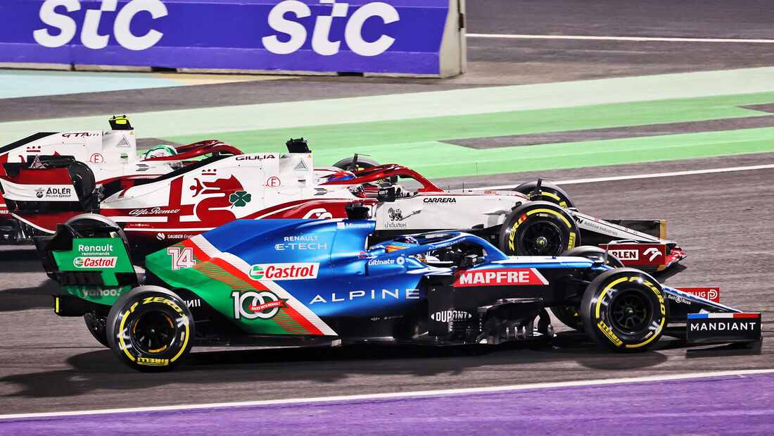 Kimi Räikkönen - Alfa Romeo - GP Saudi-Arabien 2021 - Jeddah - Rennen