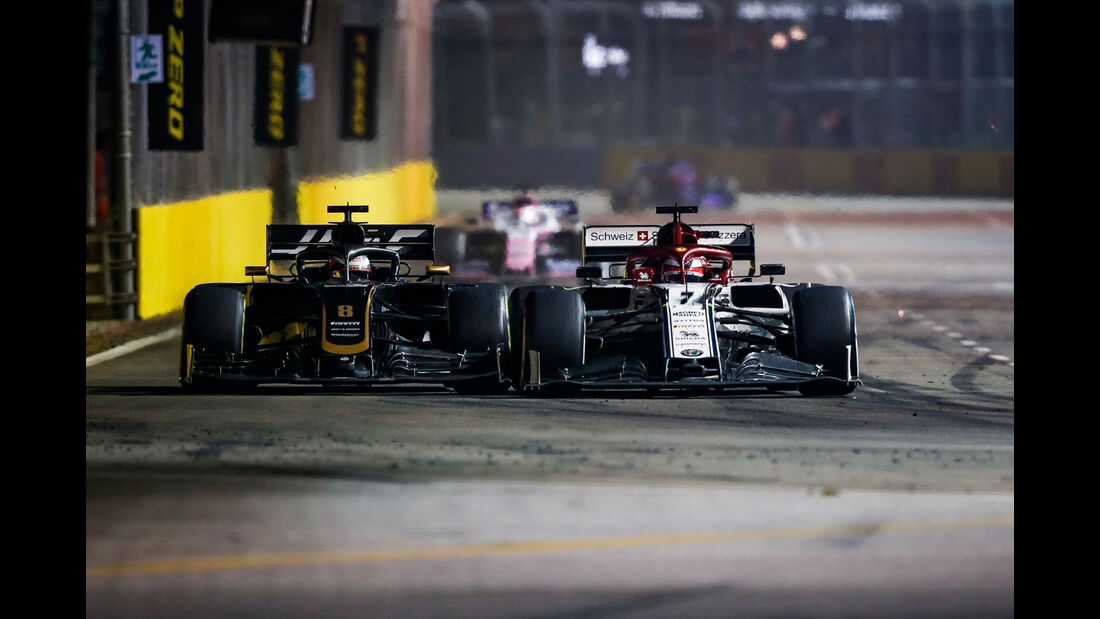 Kimi Räikkönen - Alfa Romeo - GP Singapur 2019 - Rennen 