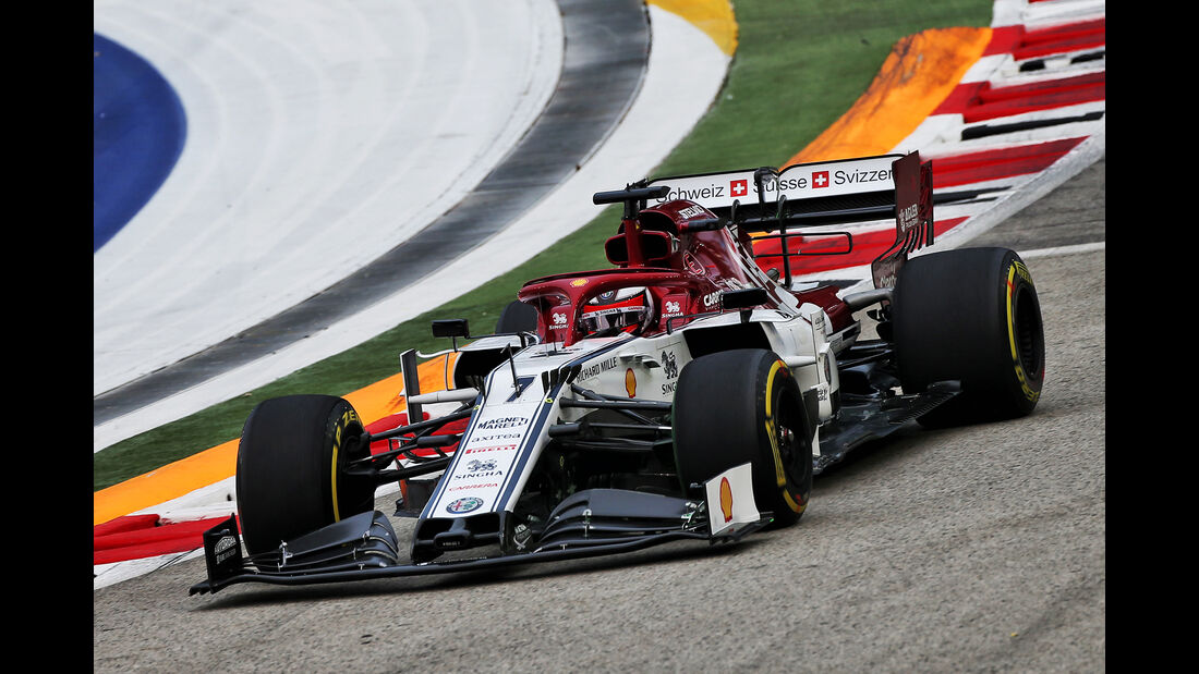 Kimi Räikkönen - Alfa Romeo - GP Singapur - Formel 1 - Freitag - 20.9.2019